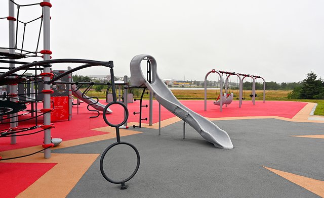 Inclusive playground equipment