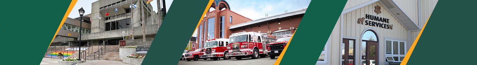 Image of City Hall, Regional Fire Department and Humane Services