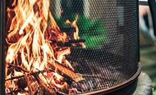 a fire pit