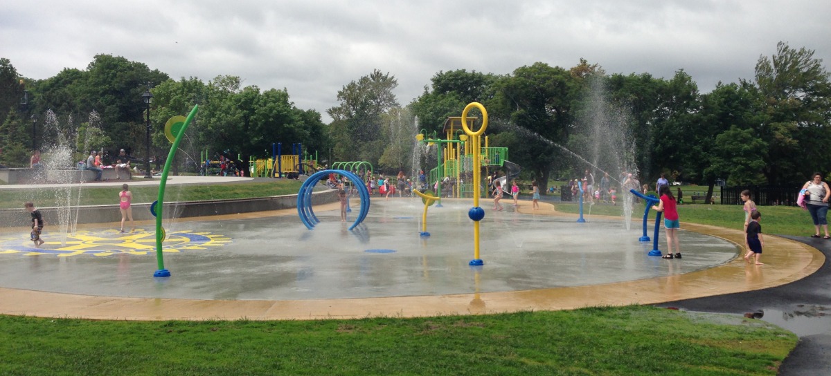 What is a splash pad?